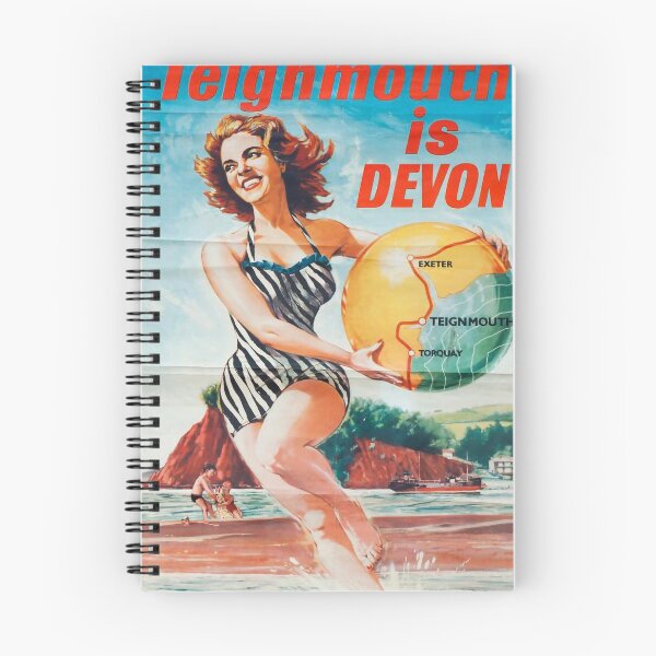 Item preview, Railway Poster Teignmouth designed and sold by stickart-marek.