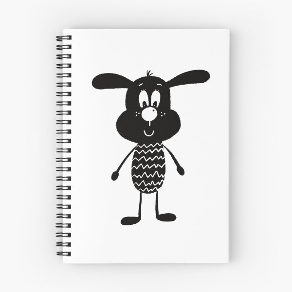 Item preview, Black and white dog nr10 designed and sold by KateCrafts.