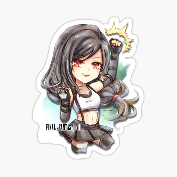 Final Fantasy 7 Remake Tifa Lockhart Sticker