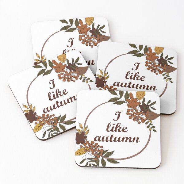 Item preview, autumn border - I love autumn designed and sold by Evgenija-S.