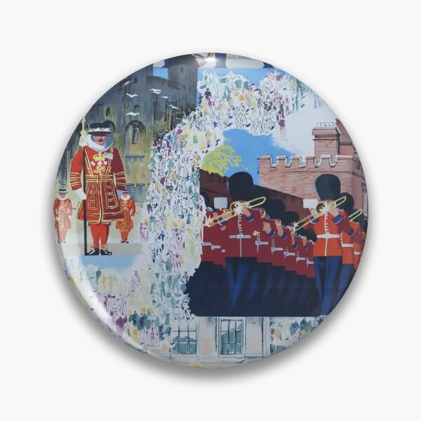 Item preview, Railway Poster London designed and sold by stickart-marek.
