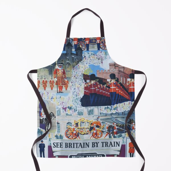 Item preview, Railway Poster London designed and sold by stickart-marek.