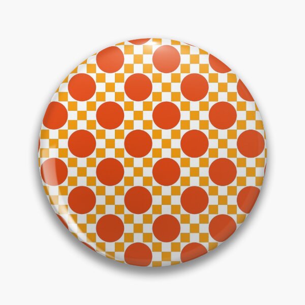 Item preview, Circles and squares mosaic pattern orange designed and sold by aapshop.