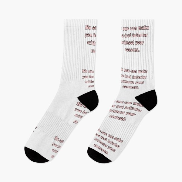 Item preview, No one can make you feel inferior without your consent designed and sold by avit1.
