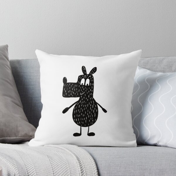 Item preview, Black and white dog nr11 designed and sold by KateCrafts.