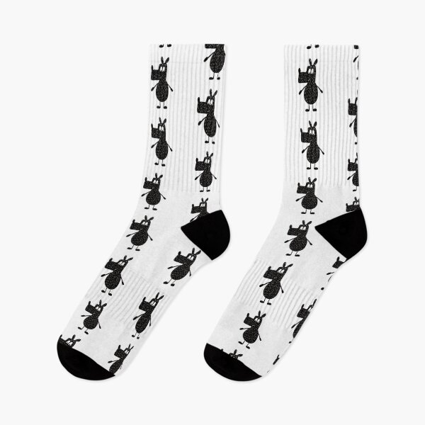 Item preview, Black and white dog nr11 designed and sold by KateCrafts.