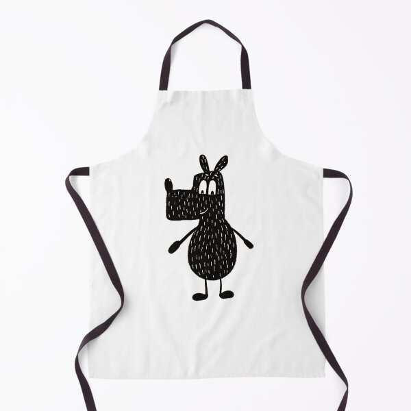 Item preview, Black and white dog nr11 designed and sold by KateCrafts.