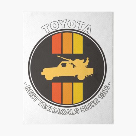 Toyota technical Art Board Print