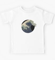 Die große Welle Kinder T-Shirt