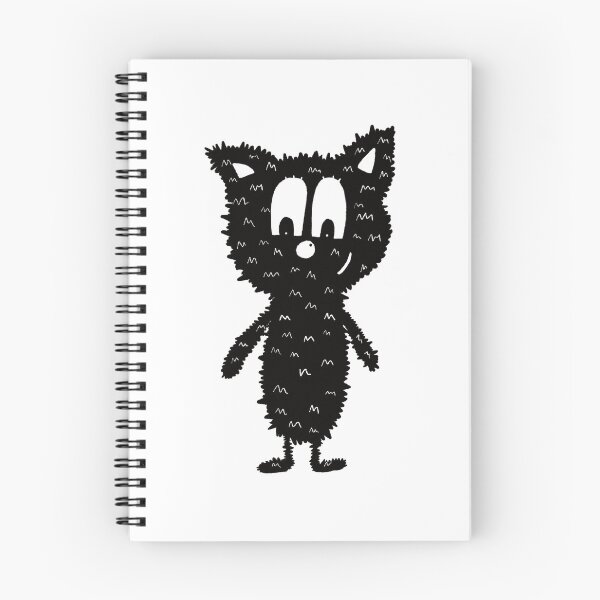 Item preview, Black and white dog nr12 designed and sold by KateCrafts.