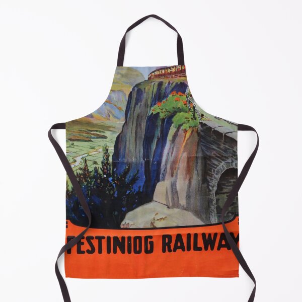 Item preview, Railway Poster Festinog Railway designed and sold by stickart-marek.
