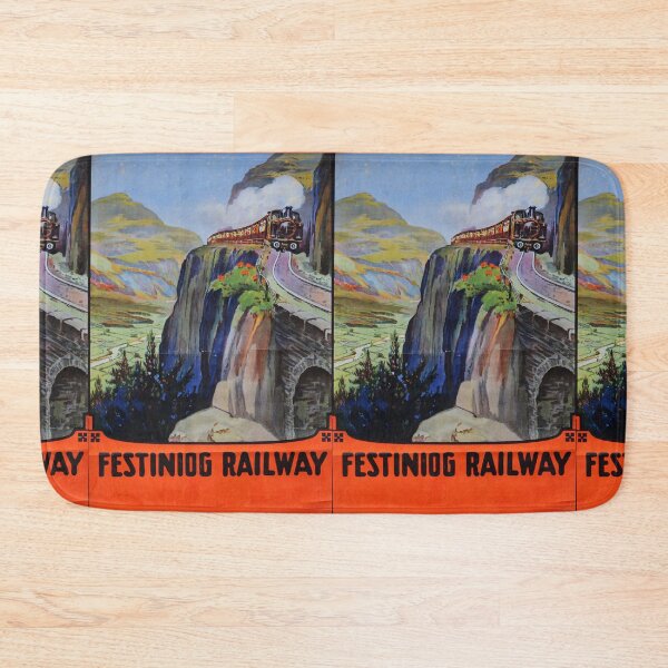 Artikelvorschau, Eisenbahn Plakat Festinog Railway entworfen und verkauft von stickart-marek.