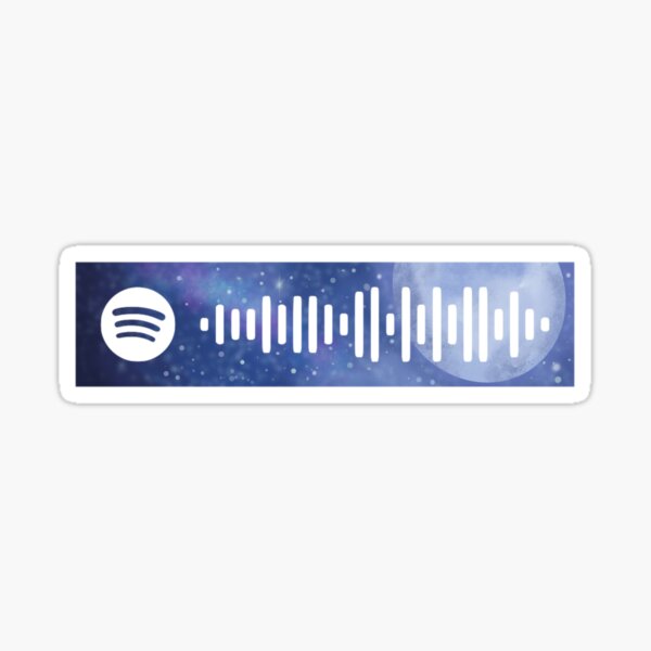 my future- Billie Eilish inspired spotify code Sticker