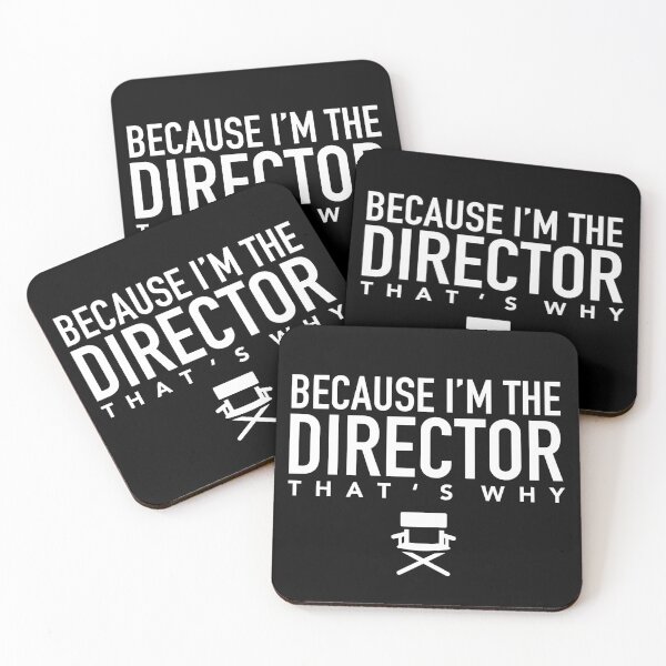 Item preview, Because I'm The DIRECTOR, That's Why designed and sold by JukeLox.