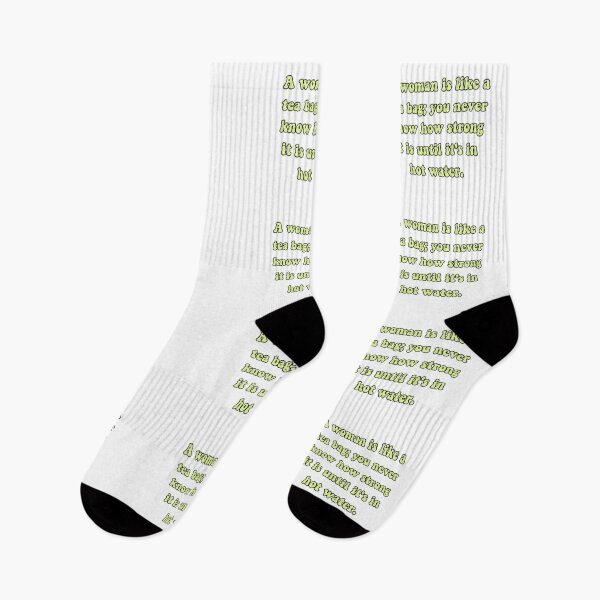 Item preview, A woman is like a tea bag designed and sold by avit1.