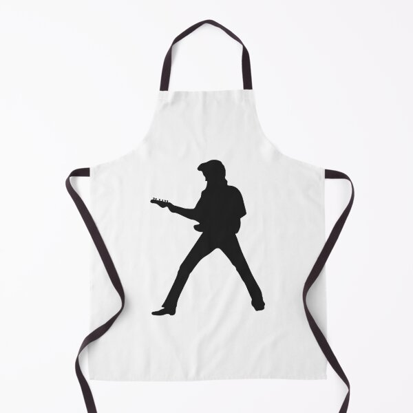 Artikelvorschau, Klassische Elvis Gitarrensilhouette entworfen und verkauft von Matt Astle.