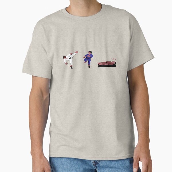 Vista previa del artículo con la obra «Sprites Internacionales de Karate C64», diseñado y vendido por silkdegreestees.