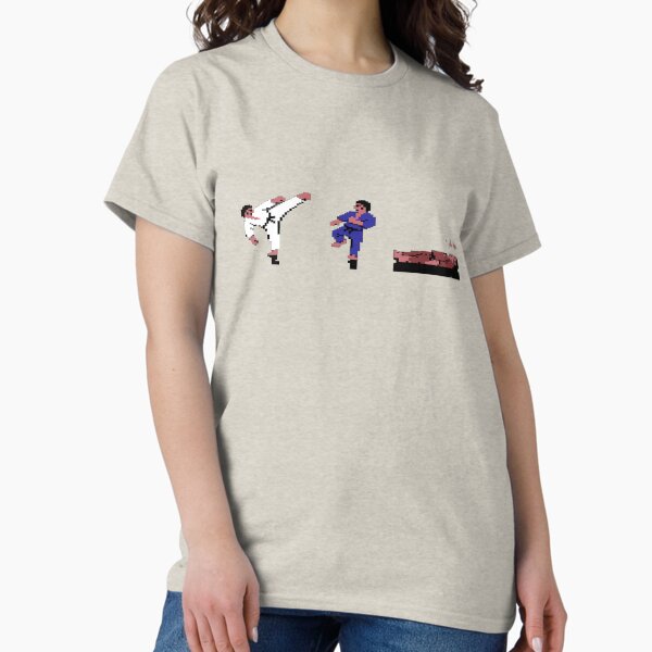 Vista previa del artículo con la obra «Sprites Internacionales de Karate C64», diseñado y vendido por silkdegreestees.