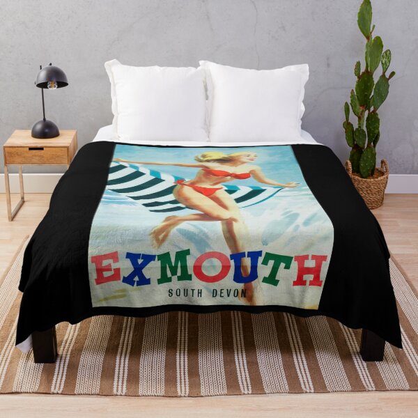 Item preview, Railway Poster Exmouth designed and sold by stickart-marek.