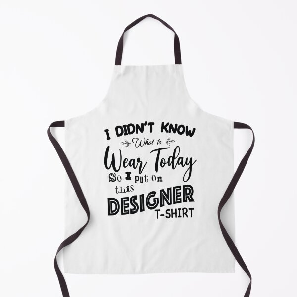 Item preview, I didn't know what to Wear Today so I put on this Designer T-shirt. designed and sold by Viralvibes92.