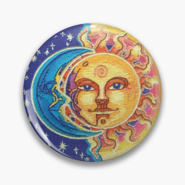 Item preview, Sun and Moon Sticker designed and sold by designolo.