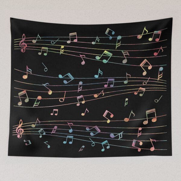 Item preview, Music Notes Colorful  designed and sold by Primroaddesigns.