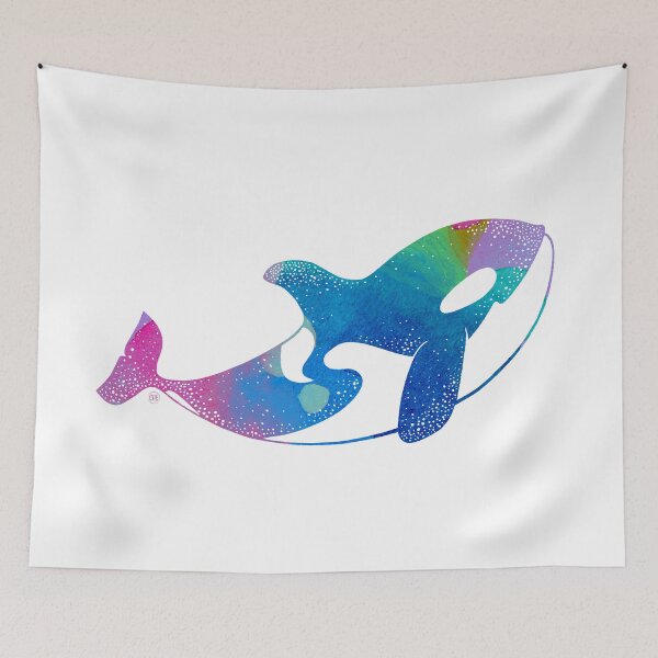 Item preview, Killer Whale (color) designed and sold by adeillustrator.