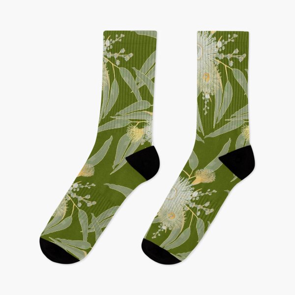 Item preview, Eucalyptus Blooming - Yellow and Cream Color Palette designed and sold by Sketchbook Designs.