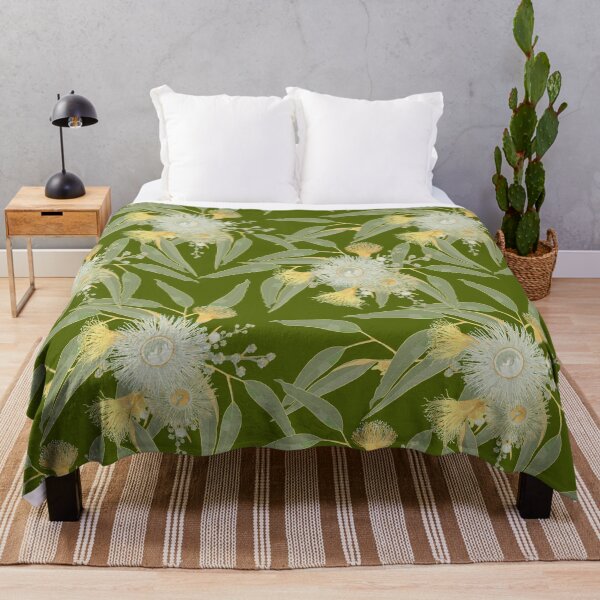 Item preview, Eucalyptus Blooming - Yellow and Cream Color Palette designed and sold by Sketchbook Designs.