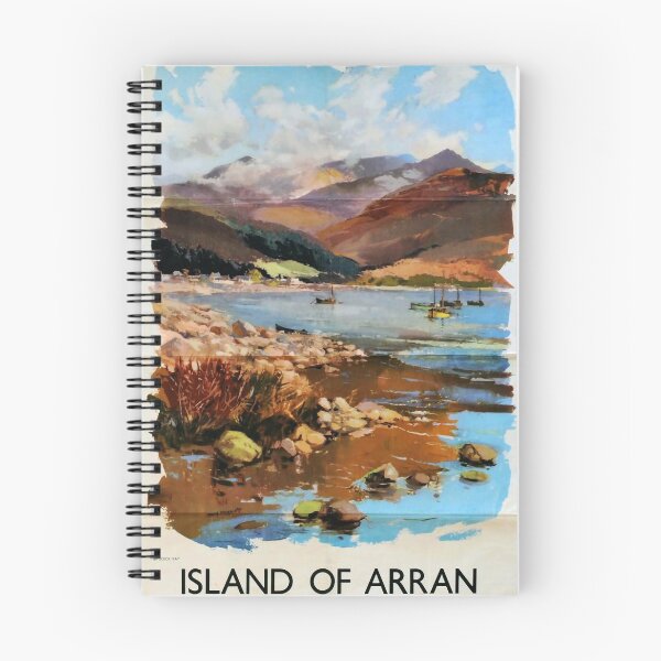 Item preview, Railway Poster Island of Arran designed and sold by stickart-marek.