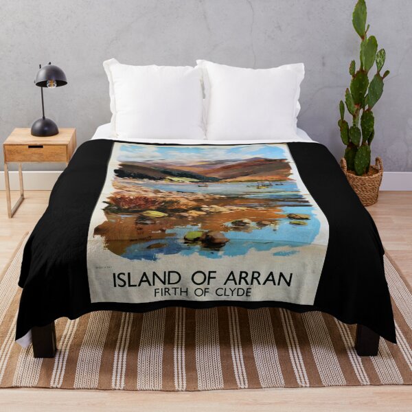 Item preview, Railway Poster Island of Arran designed and sold by stickart-marek.