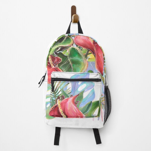Item preview, Tropical Jungle Red Anthurium Illustration designed and sold by InessArt.