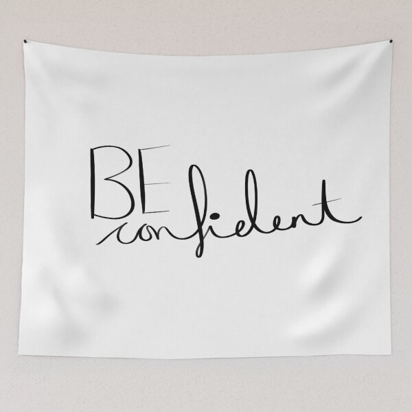 Item preview, Aesthetic Be Confident Calligraphy designed and sold by CaitlinCerys.