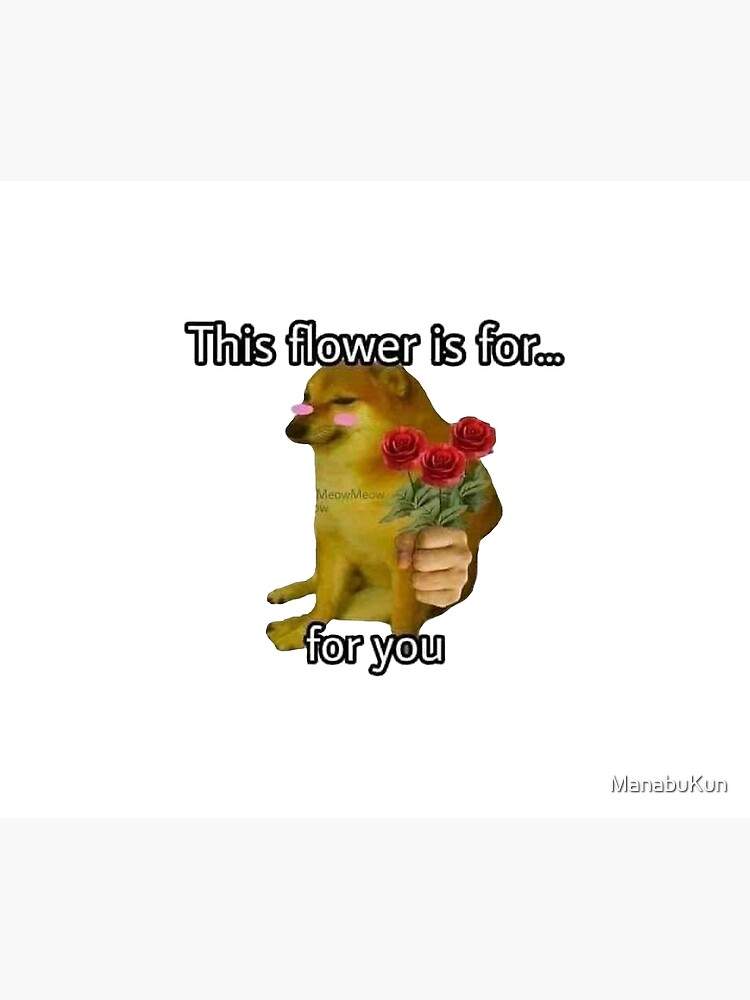 Cheems In Love Duvet Cover By Manabukun Redbubble