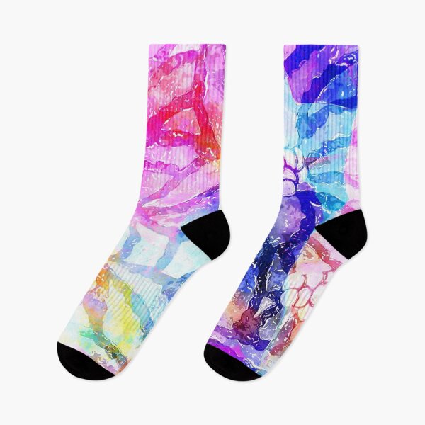 Artikelvorschau, Tie Dye bunter Blumendruck – Bestseller – Masken, Tassen, Kissen entworfen und verkauft von August-E.