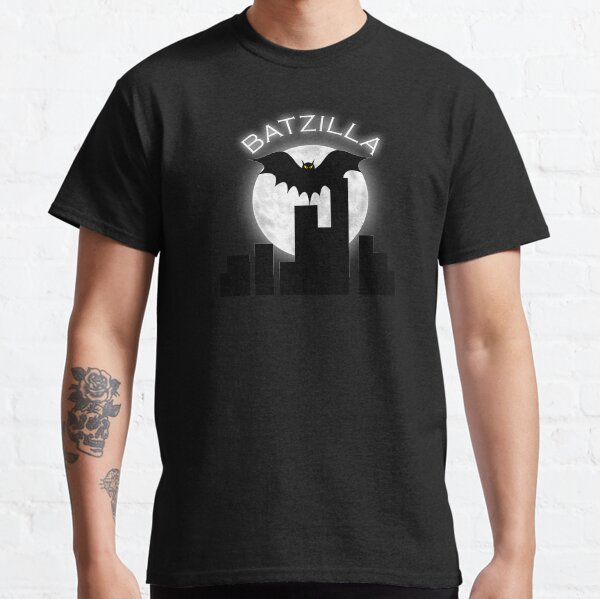 Batzilla over a cityscape Classic T-Shirt