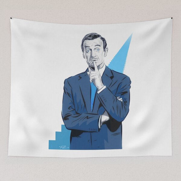 Item preview, David Niven - An illustration by Paul Cemmick designed and sold by TIGERDAVER.
