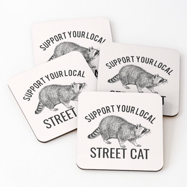 Item preview, Support your local street cats  designed and sold by Wideworld.