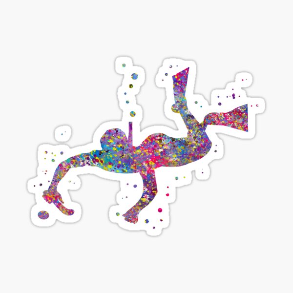 Underwater hockey Sticker