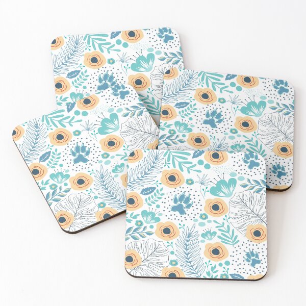 Item preview, Floral Cat Paw  designed and sold by ODORI MERAKI.