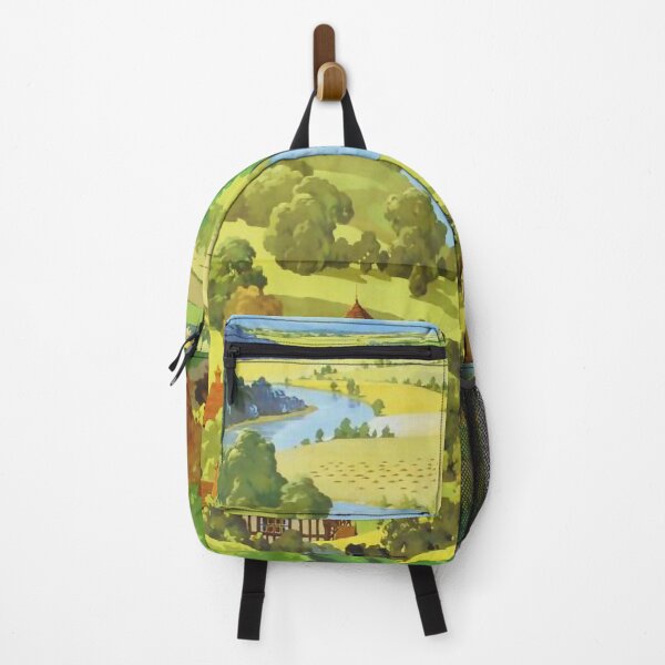 Item preview, Railway Poster Herefordshire designed and sold by stickart-marek.