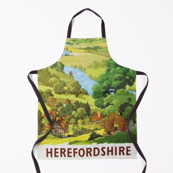 Item preview, Railway Poster Herefordshire designed and sold by stickart-marek.