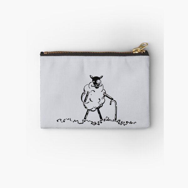 Item preview, Gentleman sheep with monocle and moustache  designed and sold by Sheepish Wanderings.
