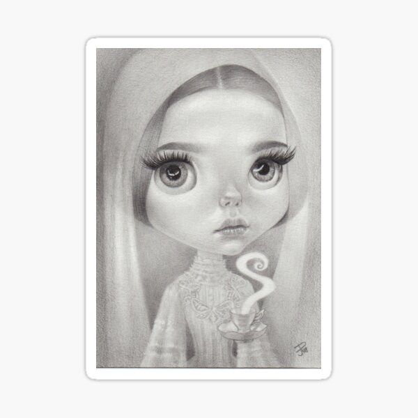 Tea Time withe Dolly Sticker