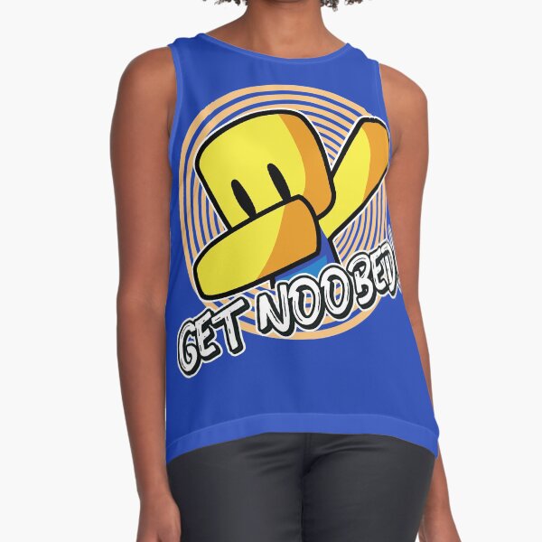 Kaboom Roblox Inspired Animated Blocky Character Noob T Shirt Sleeveless Top By Smoothnoob Redbubble - kaboom roblox inspired animated blocky character noob t shirt sleeveless top by smoothnoob