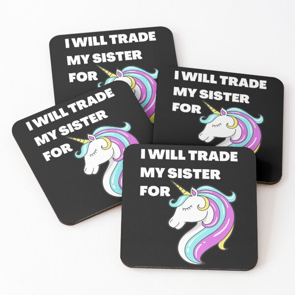 Item preview, Cambiaré a mi hermana por un unicornio designed and sold by JustCreativity.