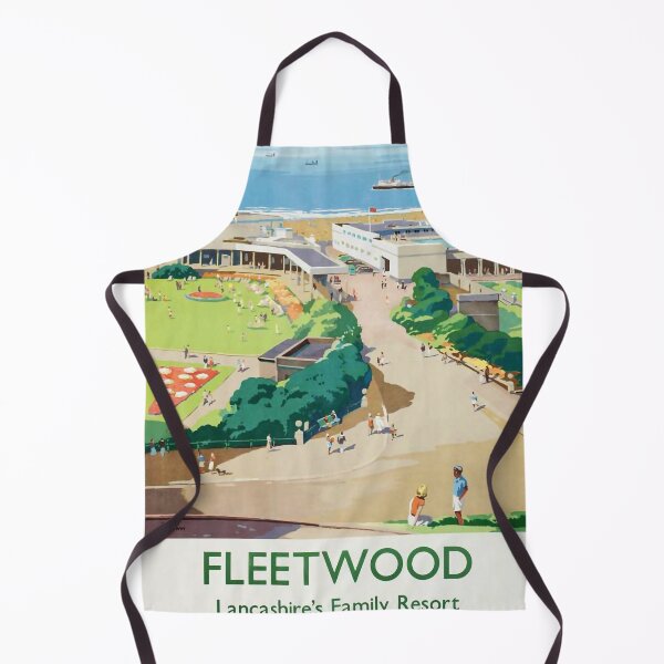 Item preview, Railway Poster Fleetwood designed and sold by stickart-marek.