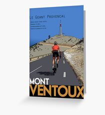 Ventoux Climb Greeting Card