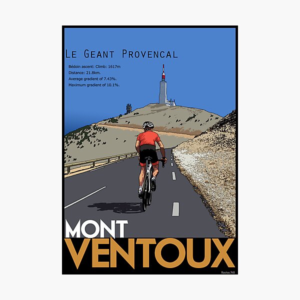 Ventoux Climb Fotodruck