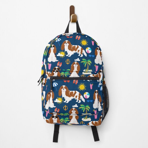 Item preview, Cavalier King Charles Spaniel beach day tropical vacation socal sunshine by PetFriendly designed and sold by PetFriendly.